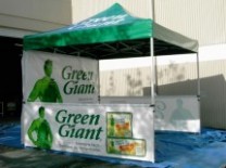 Ez Up Pop Up Advertising Tents | Chicago Ad Balloons