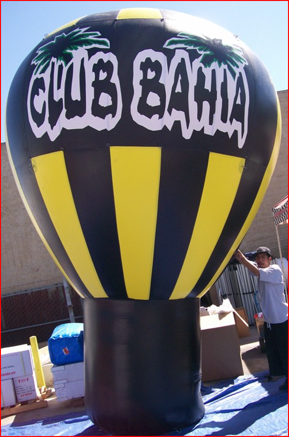 Club Bahia Giant Inflatable Advertising Balloon
