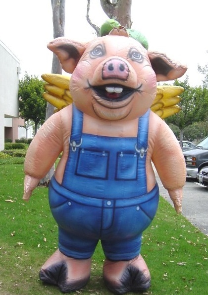 Blue Custom Inflatable