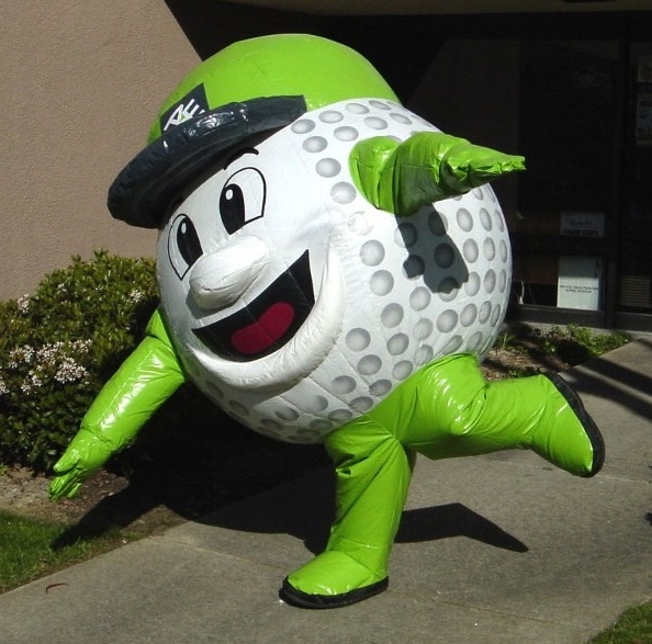 Green White Custom Inflatable