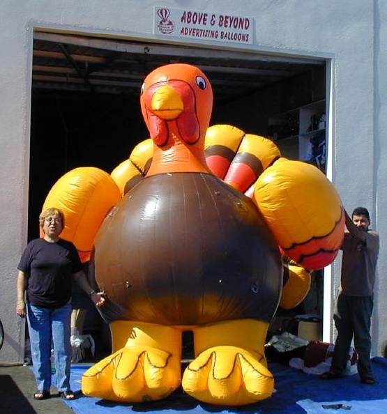 Orange Yellow Custom Inflatable