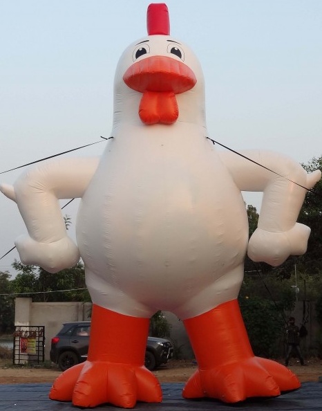Red Orange Custom Inflatable