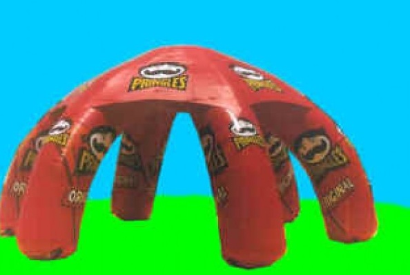 Red Pringes Custom Inflatable