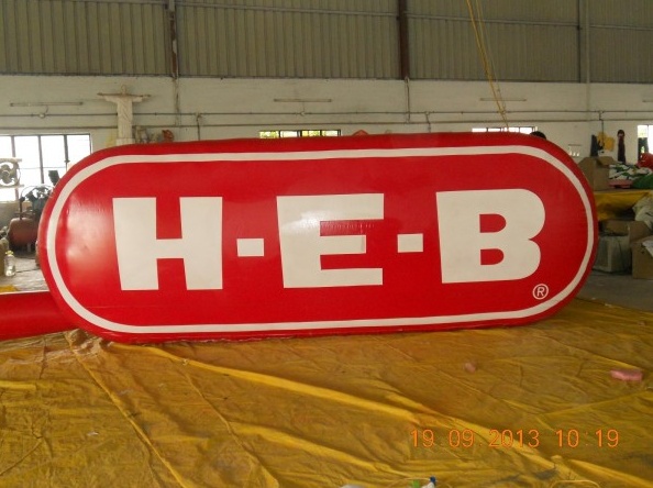 Red White Custom Heb Inflatable