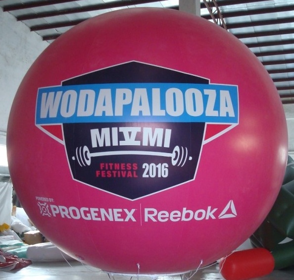Pink Helium Woodapalooza Sphere
