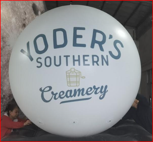 Creamery Retail Store Helium Sphere