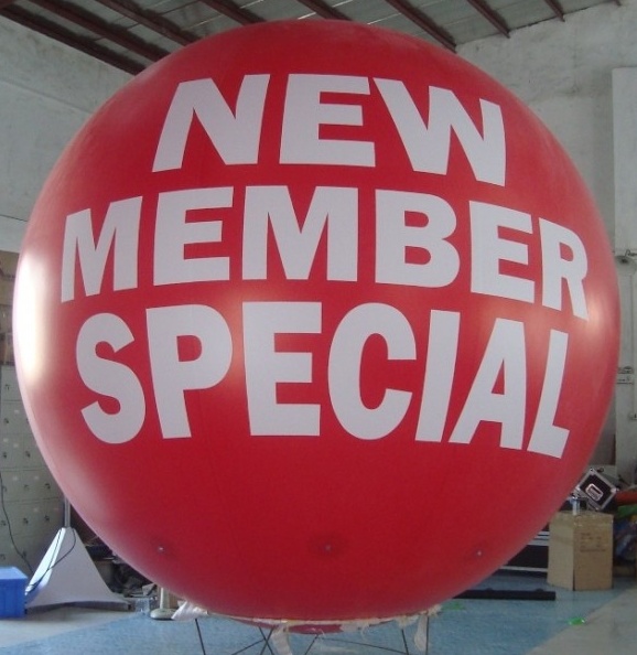 White Red Helium New Member Special Sphere