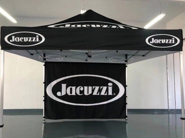 Black Custom Jacuzzi Tent