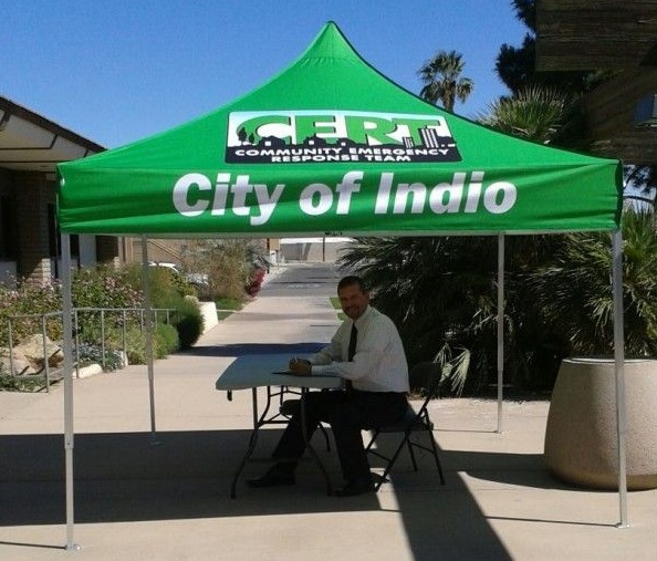 Green Custom Cert Tent