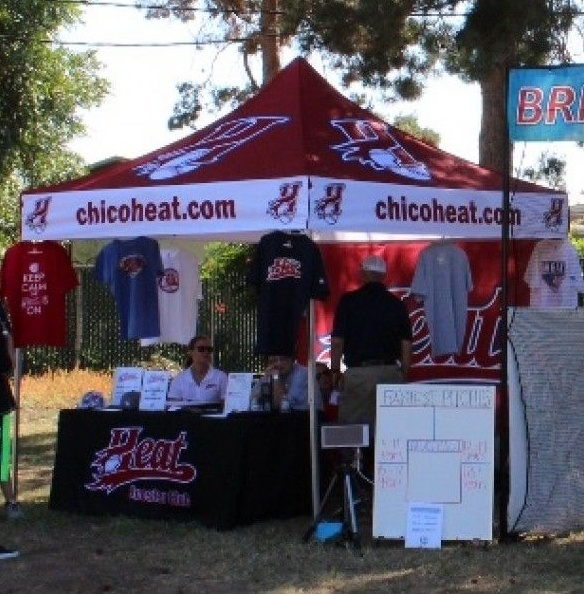 Red Custom Chicoheat Tent