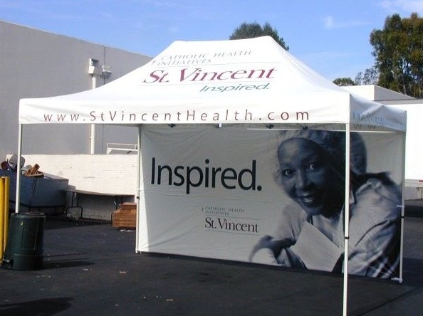 White Custom St Vincent Tent